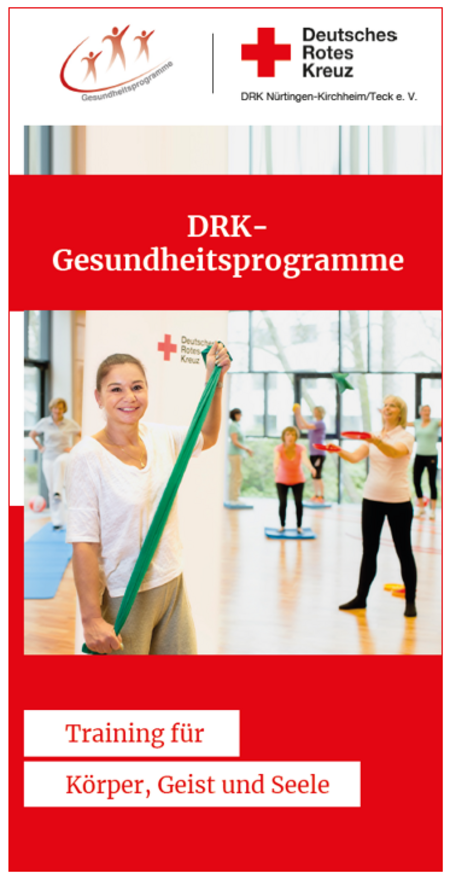 Flyer Gesundheitsprogramme